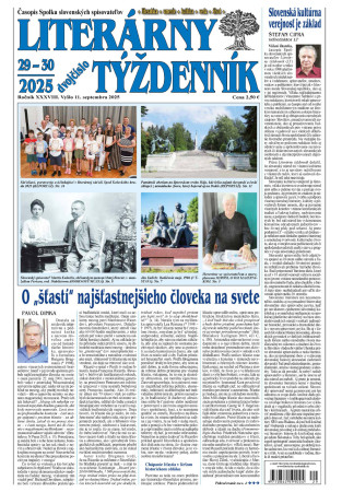Literárny týždenník 29 – 30/2025